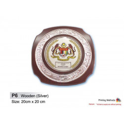 P6 Wooden (Silver) Pewter